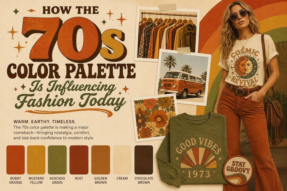 How the 70s Color Palette Is Influencing Fashion Today