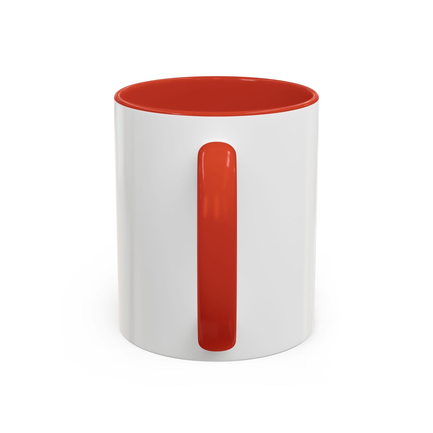 Coffee Mug — "Trying Not to Quit One Sip at a Time" Motivational Sunrise Accent Mug