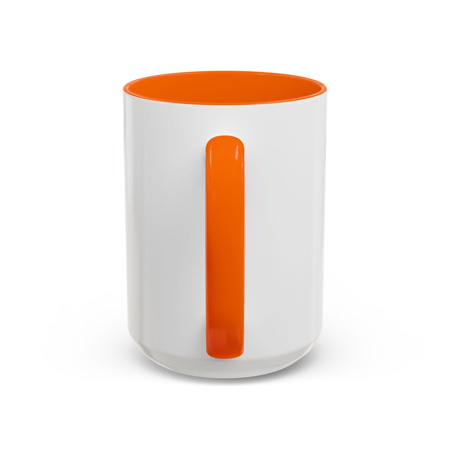 Coffee Mug — "Trying Not to Quit One Sip at a Time" Motivational Sunrise Accent Mug