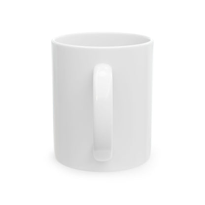 Emotional Support Beverage Mug — Funny Retro Typography Ceramic Coffee Cup (11oz & 15oz)