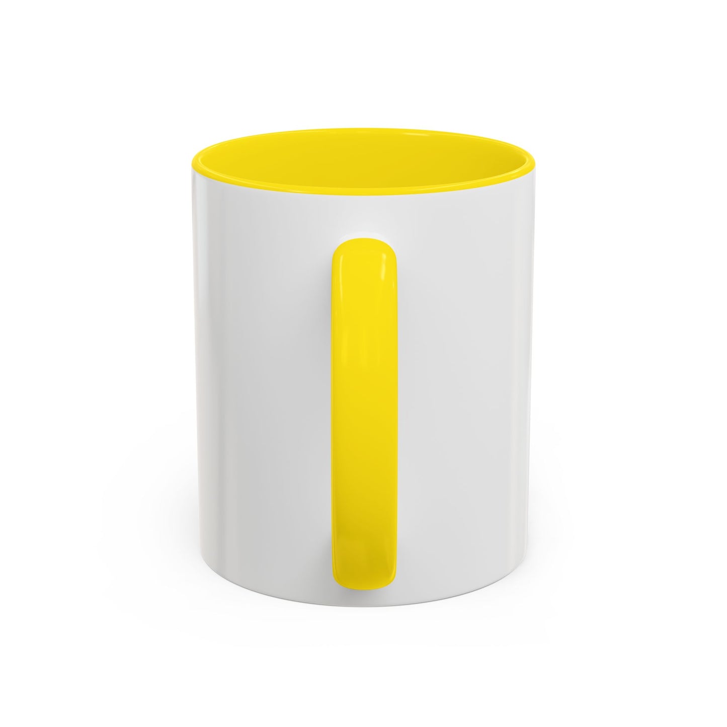 Coffee Mug — "Trying Not to Quit One Sip at a Time" Motivational Sunrise Accent Mug