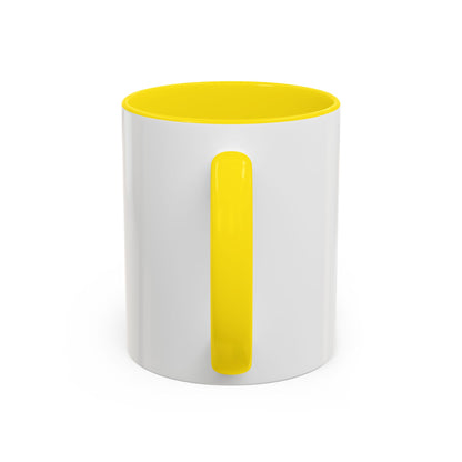 Coffee Mug — "Trying Not to Quit One Sip at a Time" Motivational Sunrise Accent Mug