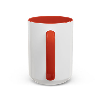 Coffee Mug — "Trying Not to Quit One Sip at a Time" Motivational Sunrise Accent Mug