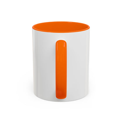 Coffee Mug — "Trying Not to Quit One Sip at a Time" Motivational Sunrise Accent Mug
