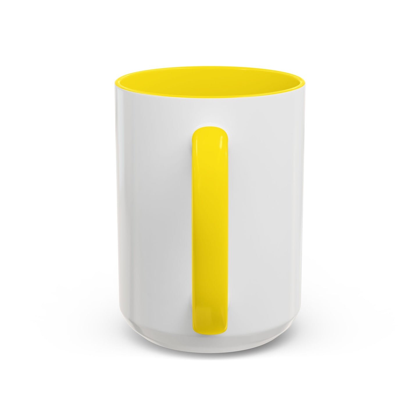 Coffee Mug — "Trying Not to Quit One Sip at a Time" Motivational Sunrise Accent Mug