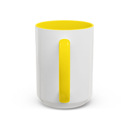 Coffee Mug — "Trying Not to Quit One Sip at a Time" Motivational Sunrise Accent Mug
